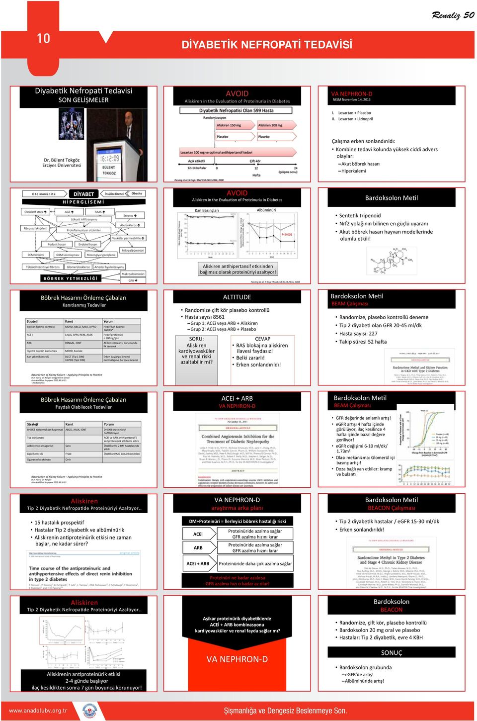 Diabetes Bardoksolon Me'l Kan Basınçları Albüminüri P<0.001 Sente'k tripenoid Nrf2 yolağının bilinen en güçlü uyaranı Akut böbrek hasarı hayvan modellerinde olumlu etkili!