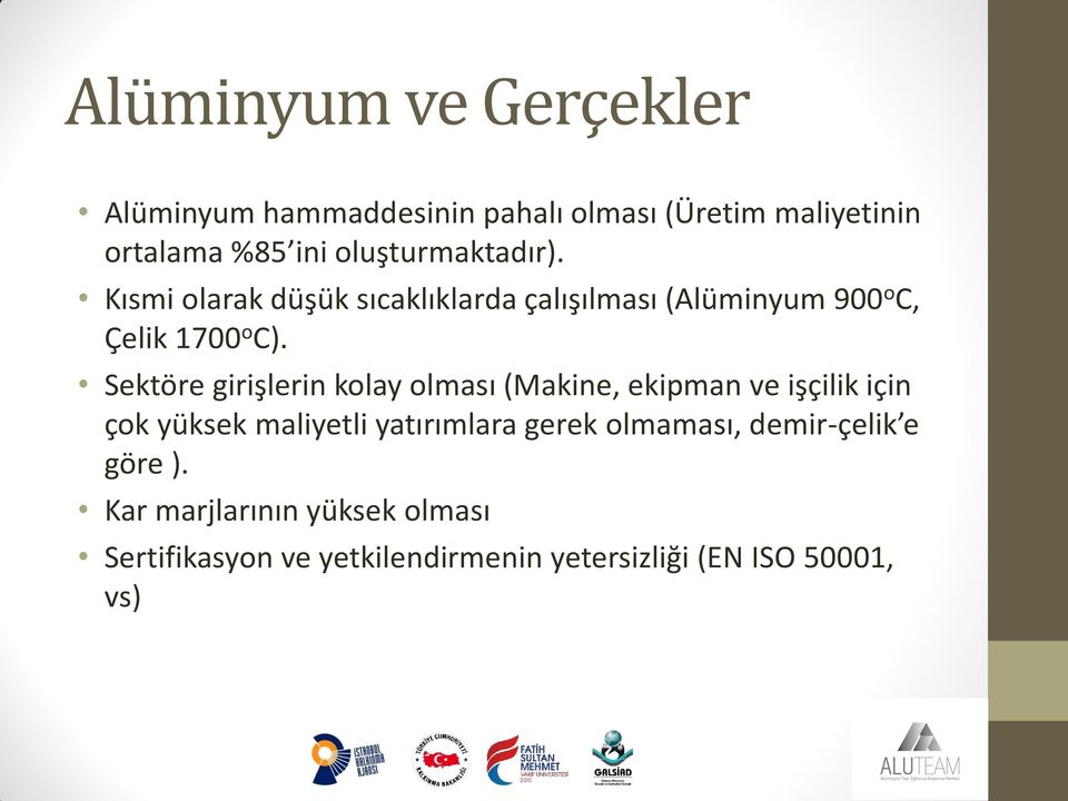 Sektöre girişlerin kolay olması (Makine, ekipman ve işçilik için çok yüksek maliyetli yatırımlara gerek