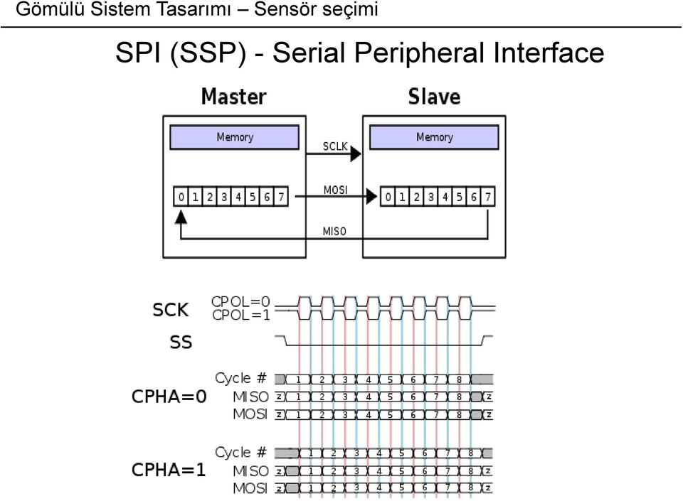 seçimi SPI (SSP) -