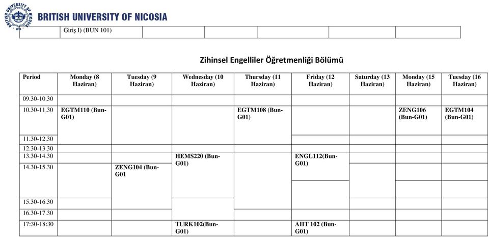 30 EGTM110 (Bun- EGTM108 (Bun- ZENG106 (Bun- EGTM104 (Bun- 13.30-14.