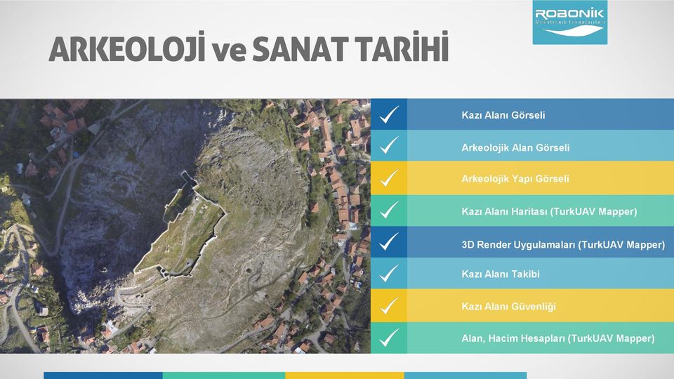 Mapper) 3D Render Uygulamaları (TurkUAV Mapper) Kazı Alanı