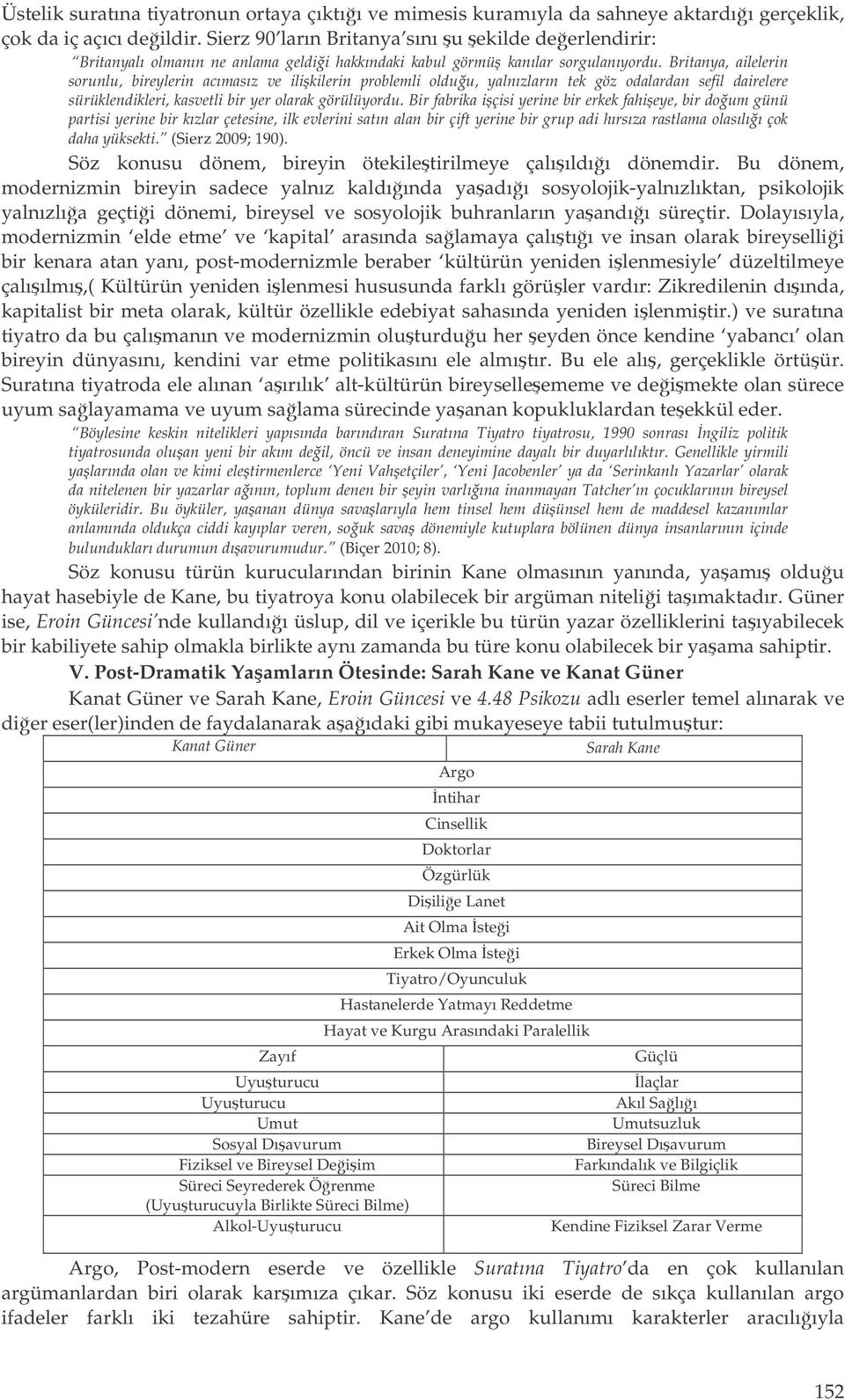 Britanya, ailelerin sorunlu, bireylerin acımasız ve ilikilerin problemli olduu, yalnızların tek göz odalardan sefil dairelere sürüklendikleri, kasvetli bir yer olarak görülüyordu.