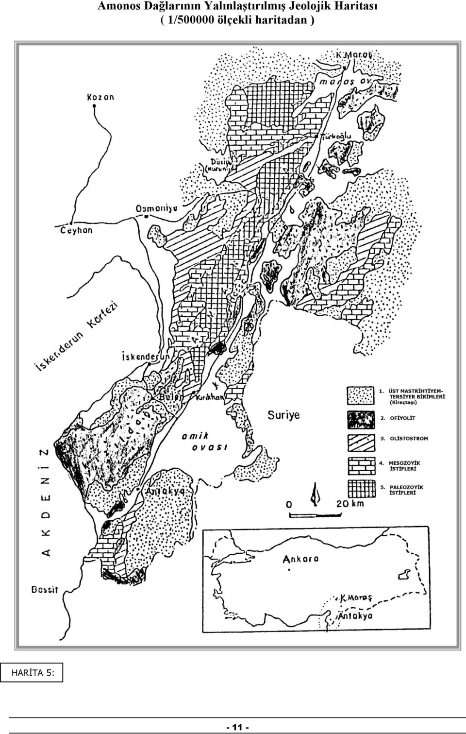 Jeolojik Haritası (