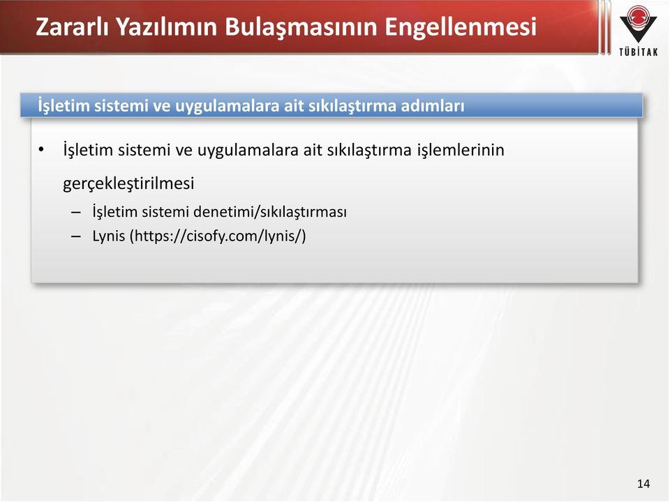 uygulamalara ait sıkılaştırma işlemlerinin gerçekleştirilmesi