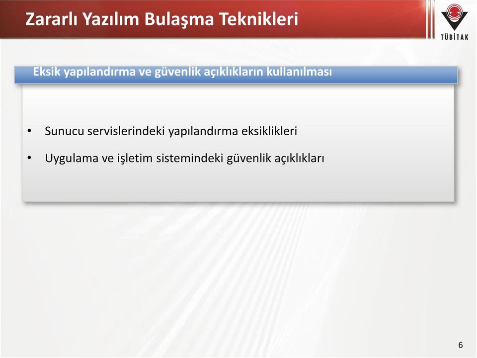 kullanılması Sunucu servislerindeki yapılandırma