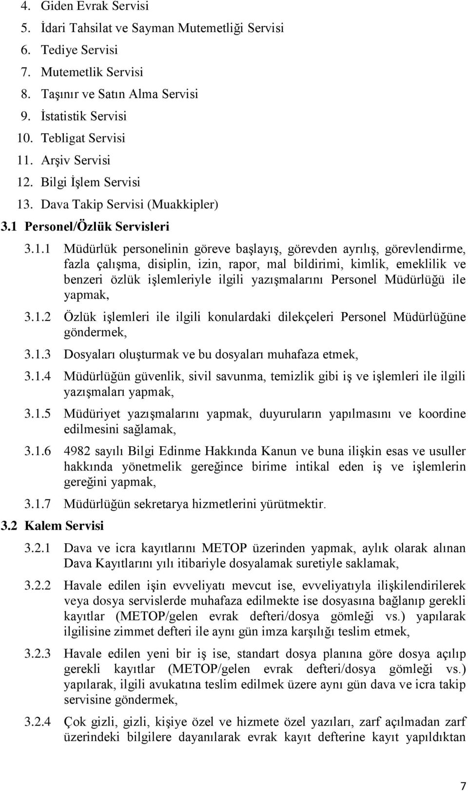 . Bilgi İşlem Servisi 13