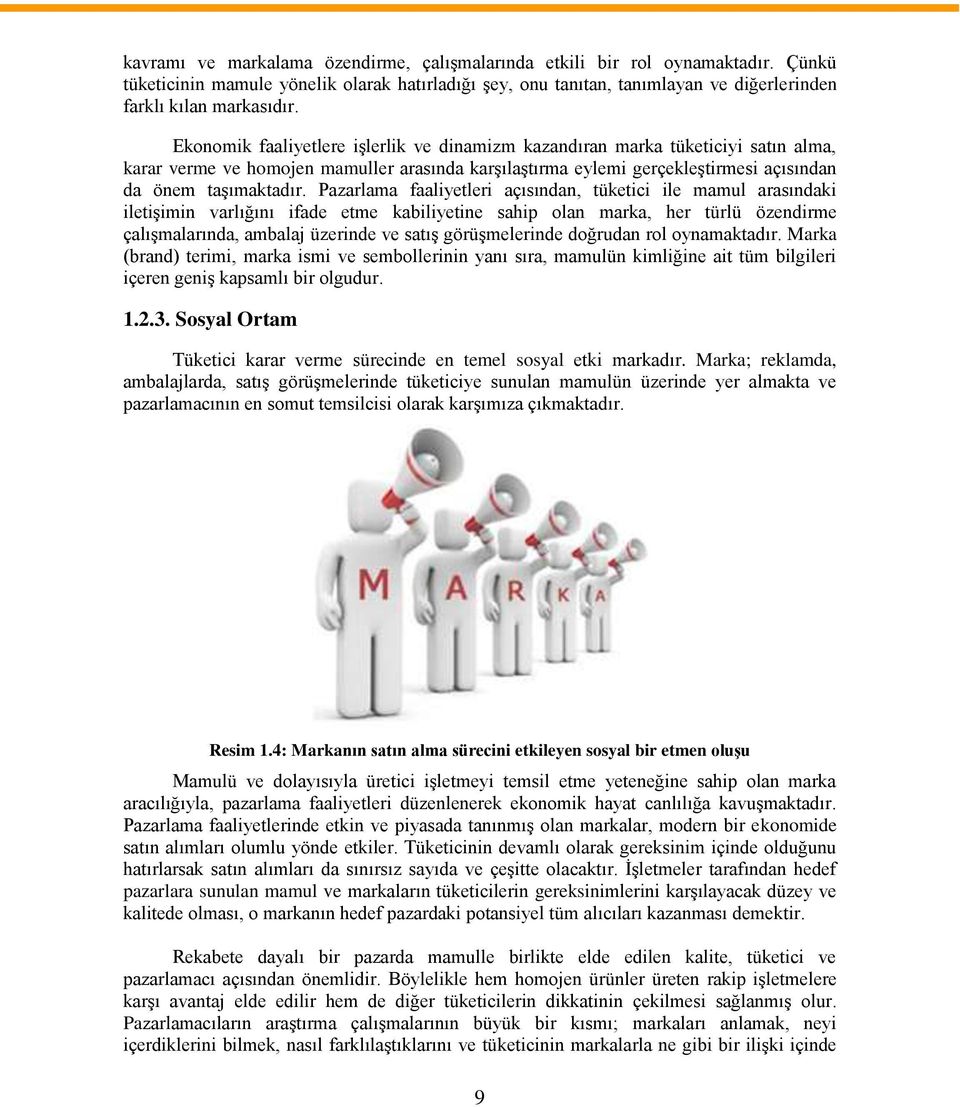 Pazarlama faaliyetleri açısından, tüketici ile mamul arasındaki iletişimin varlığını ifade etme kabiliyetine sahip olan marka, her türlü özendirme çalışmalarında, ambalaj üzerinde ve satış