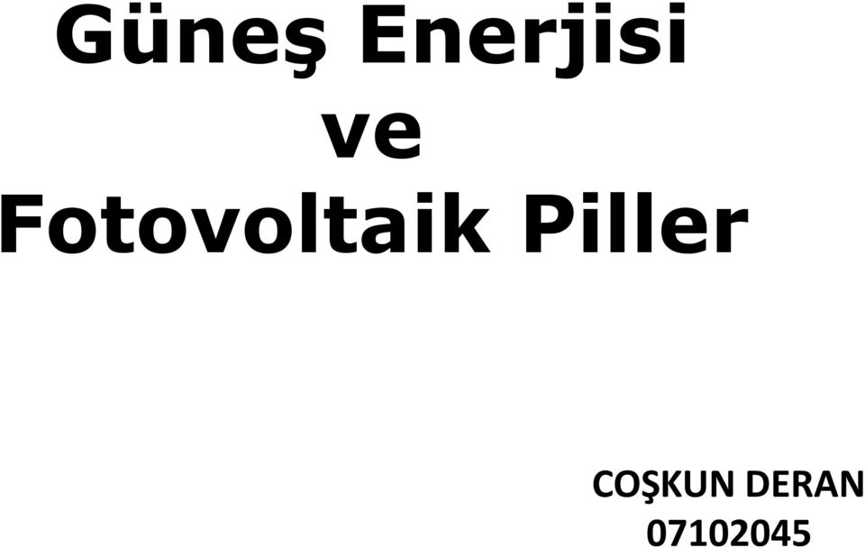 Piller COŞKUN