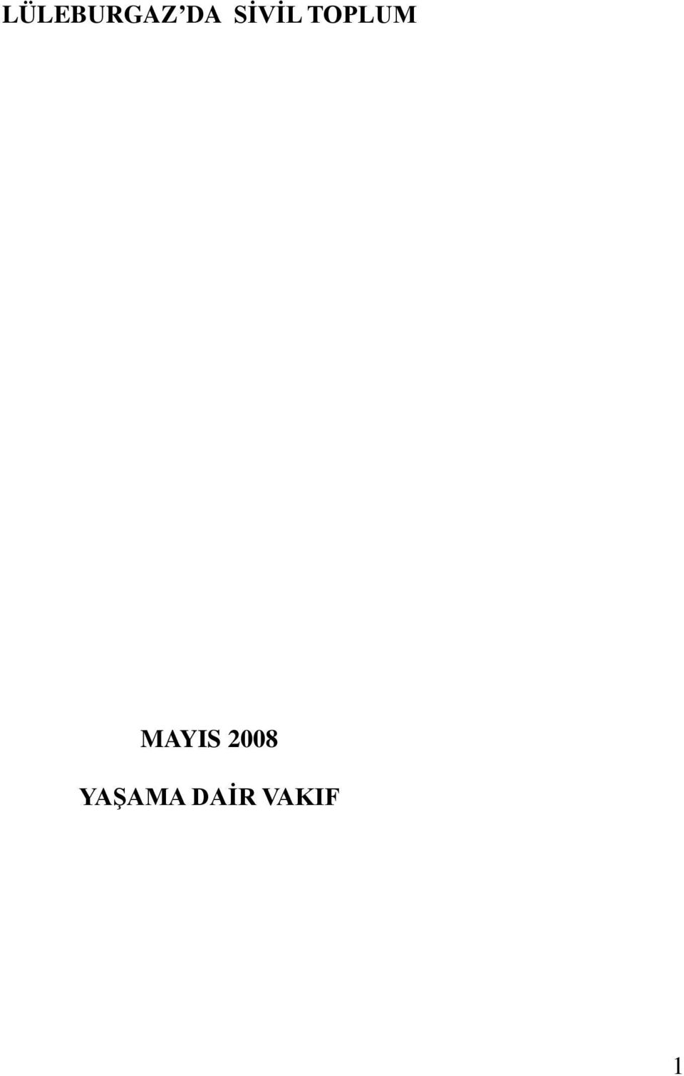 MAYIS 2008