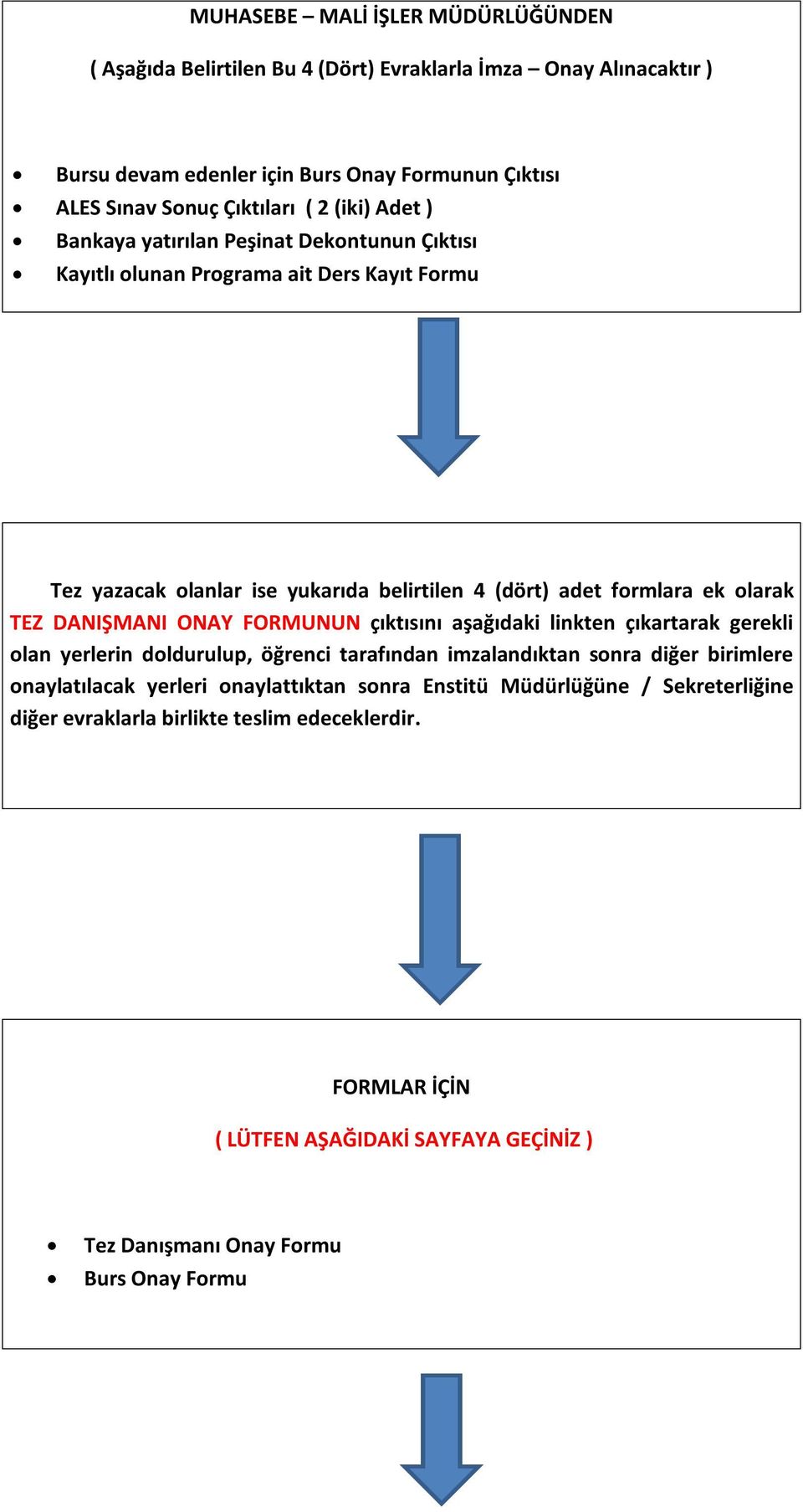 DANIŞMANI ONAY FORMUNUN çıktısını aşağıdaki linkten çıkartarak gerekli olan yerlerin doldurulup, öğrenci tarafından imzalandıktan sonra diğer birimlere onaylatılacak yerleri