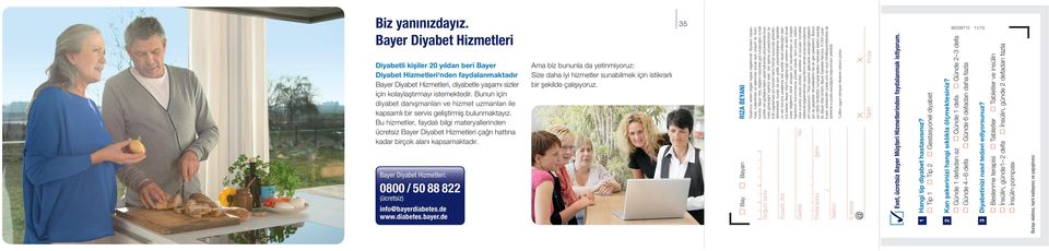 Tip 2 Gestasyonel diyabet Burayı ıslatınız, kartı katlayınız ve yapıştırınız Beslenme terapisi Tabletler Tabletler ve insülin İnsülin, günde1 2 defa İnsülin, günde 2 defadan fazla İnsülin pompası 3