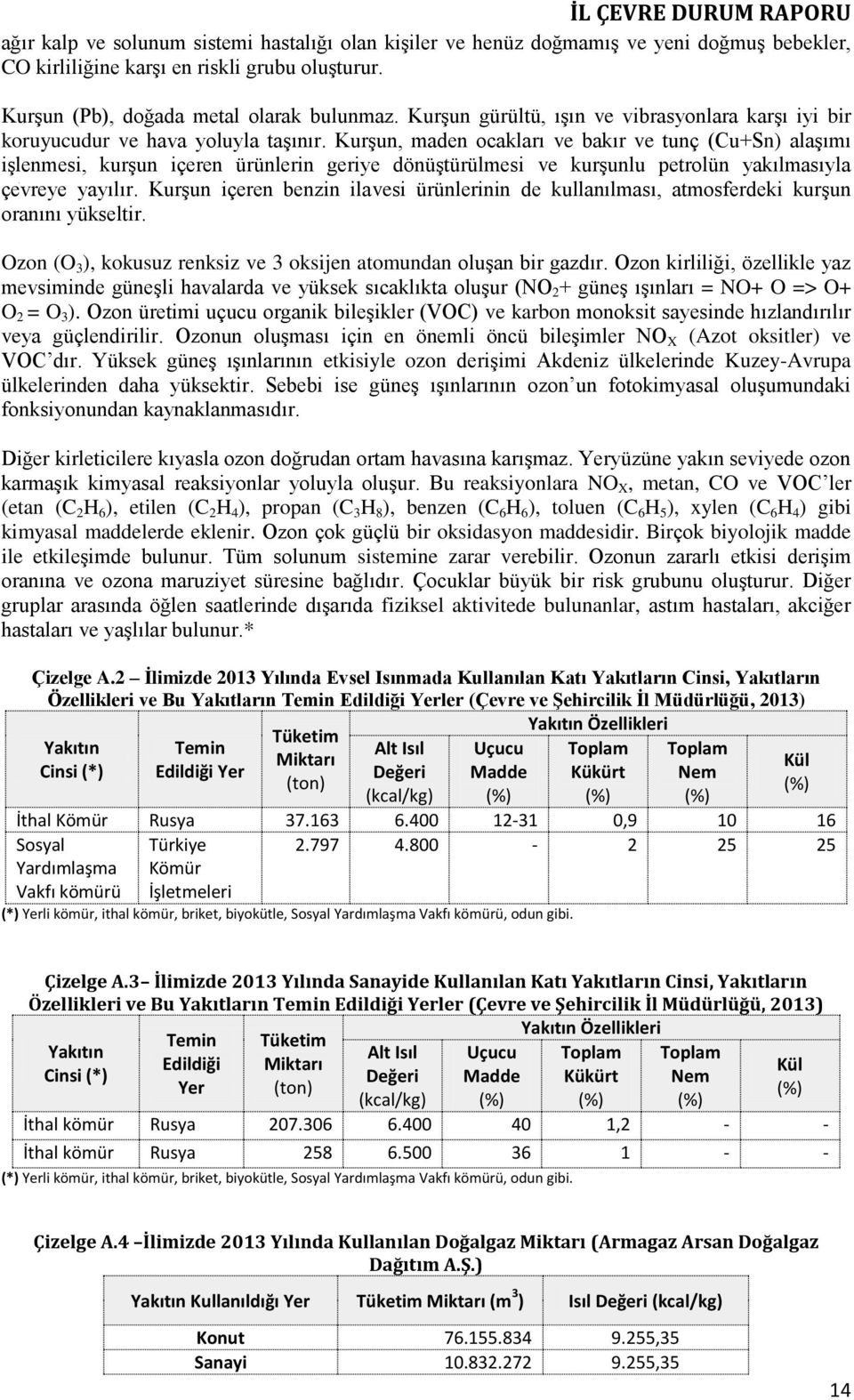 Kurşun, maden ocakları ve bakır ve tunç (Cu+Sn) alaşımı işlenmesi, kurşun içeren ürünlerin geriye dönüştürülmesi ve kurşunlu petrolün yakılmasıyla çevreye yayılır.