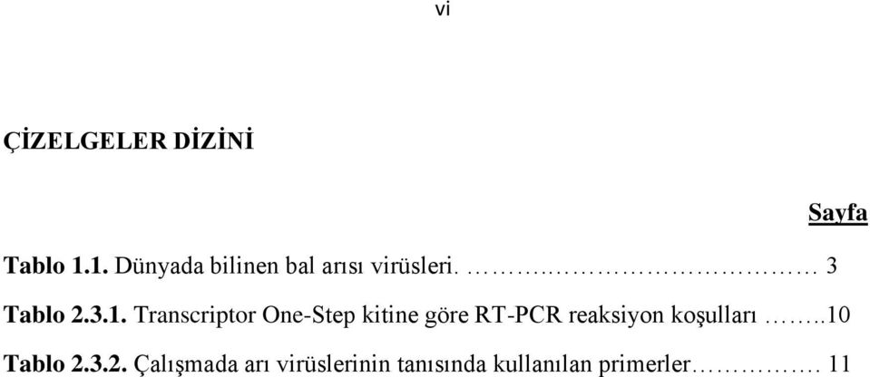 Transcriptor One-Step kitine göre RT-PCR reaksiyon