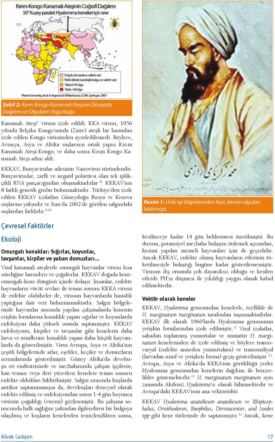 Böylece, Avrasya, Asya ve Afrika suşlarının ortak yapısı Kırım Kanamalı Ateşi-Kongo, ve daha sonra Kırım Kongo Kanamalı Ateşi adını aldı. KKKAV, Bunyaviridae ailesinin Nairovirus türündendir.