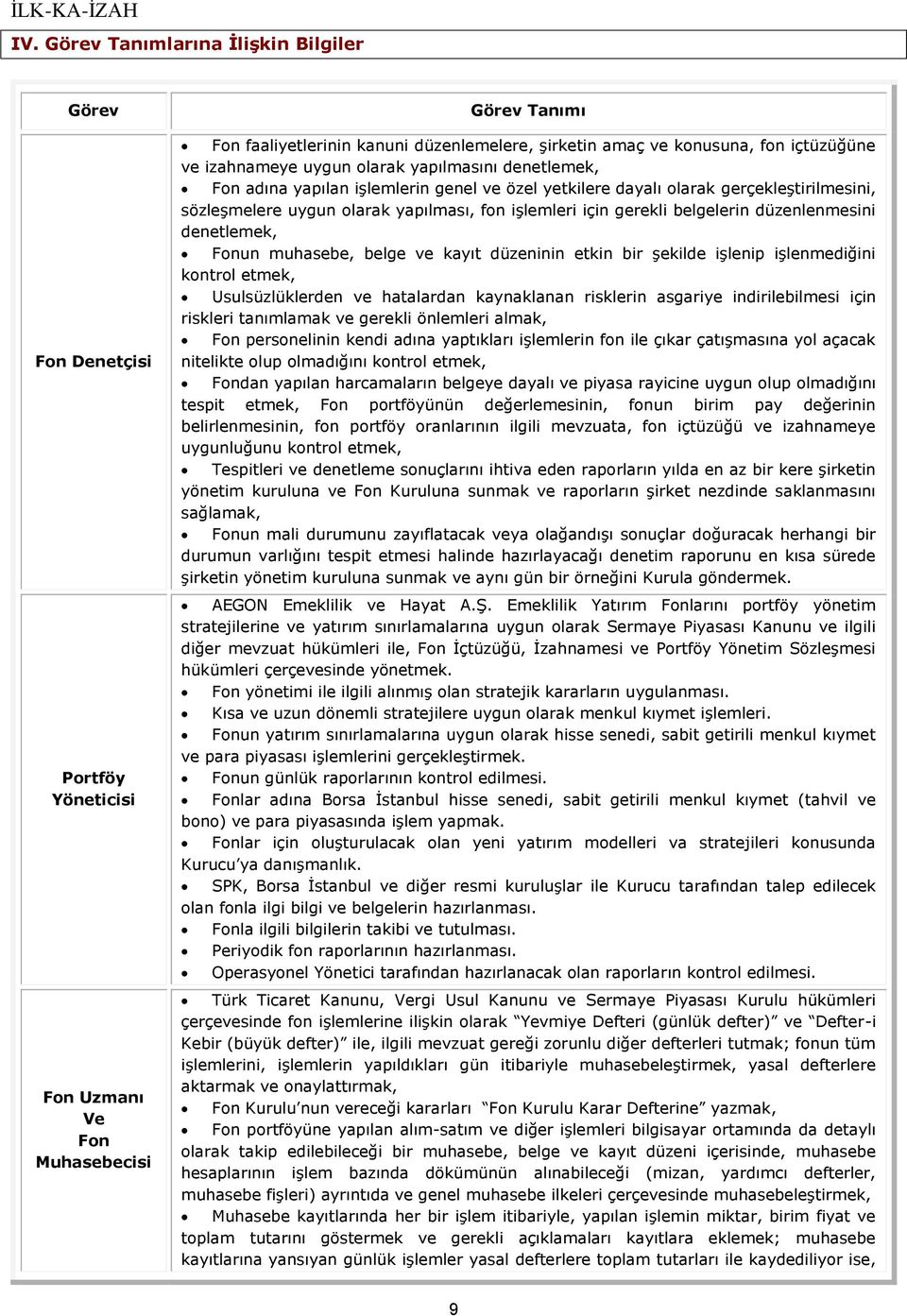 belgelerin düzenlenmesini denetlemek, un muhasebe, belge ve kayıt düzeninin etkin bir şekilde işlenip işlenmediğini kontrol etmek, Usulsüzlüklerden ve hatalardan kaynaklanan risklerin asgariye