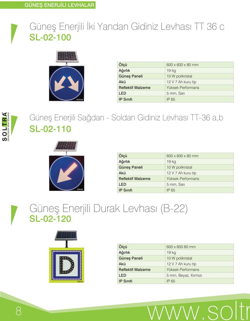 a,b SL-02-110 Reflektif Malzeme Yüksek Performans 5 mm, Sarı Güneş Enerjili