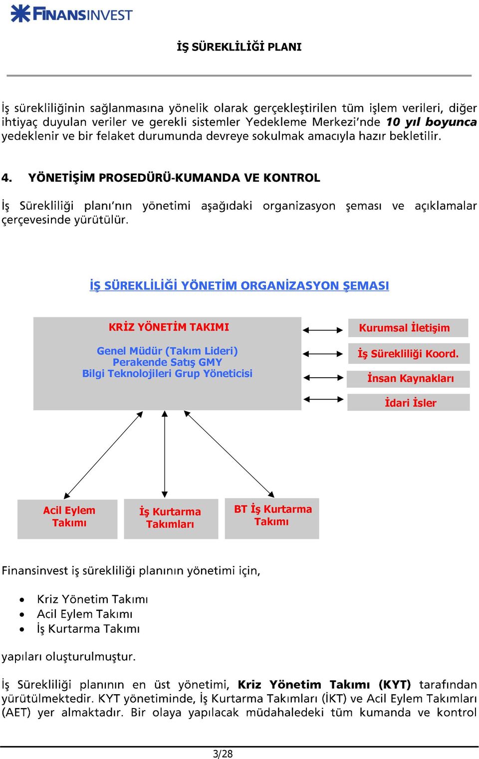 İletişim İş Sürekliliği Koord.