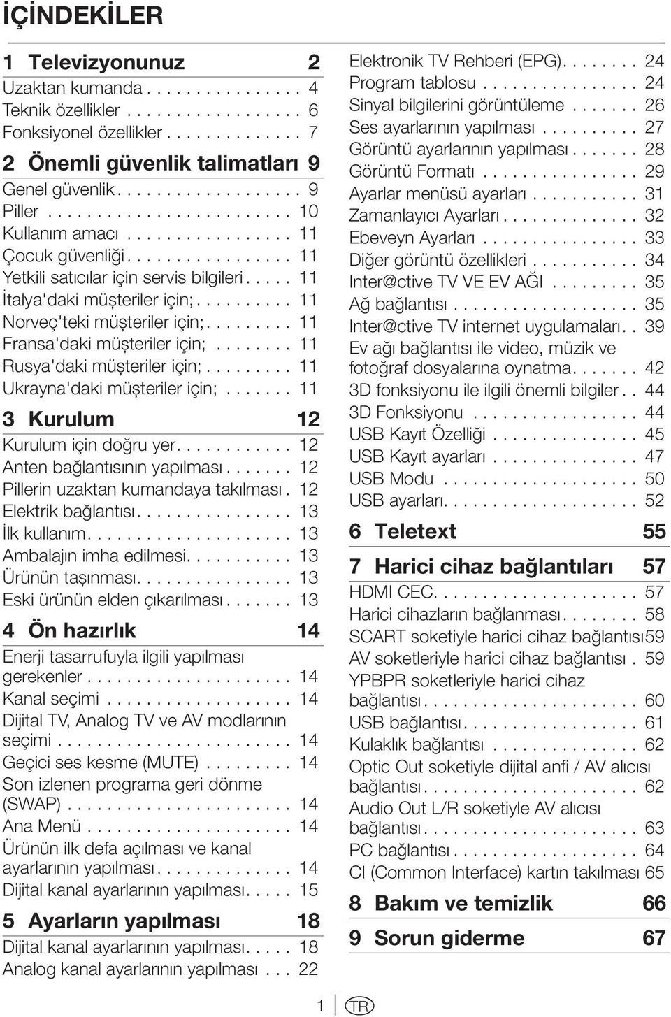 ......... 11 Norveç'teki müşteriler için;......... 11 Fransa'daki müşteriler için;......... 11 Rusya'daki müşteriler için;......... 11 Ukrayna'daki müşteriler için;.