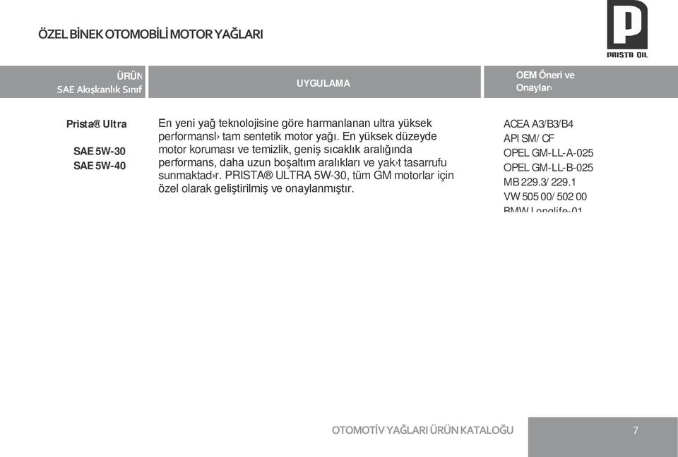 En yüksek düzeyde motor koruması ve temizlik, geniş sıcaklık aralığında performans, daha uzun boşaltım aralıkları ve yak t