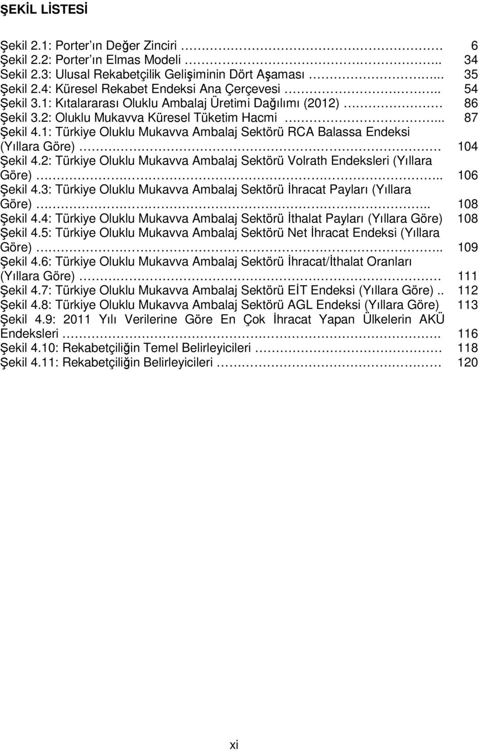 1: Türkiye Oluklu Mukavva Ambalaj Sektörü RCA Balassa Endeksi (Yıllara Göre) 104 Şekil 4.2: Türkiye Oluklu Mukavva Ambalaj Sektörü Volrath Endeksleri (Yıllara Göre).. 106 Şekil 4.