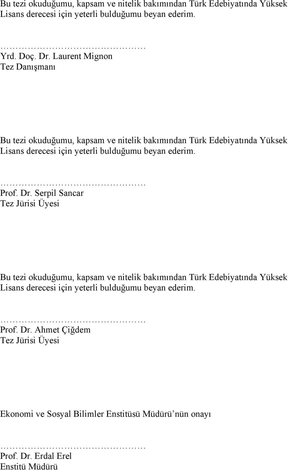 ederim. Prof. Dr.