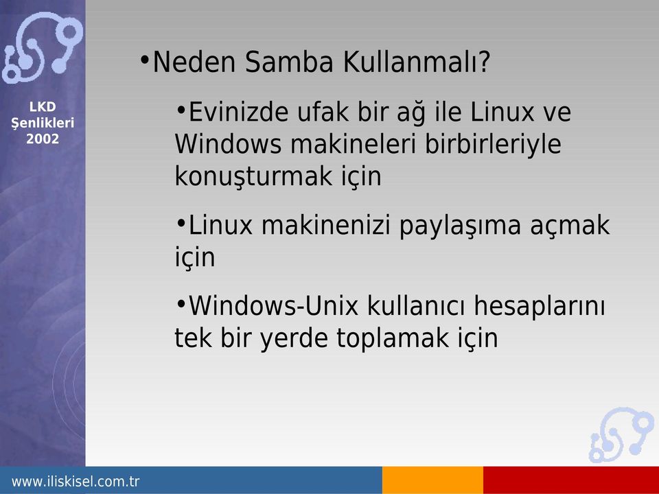 makineleri birbirleriyle konuşturmak için Linux