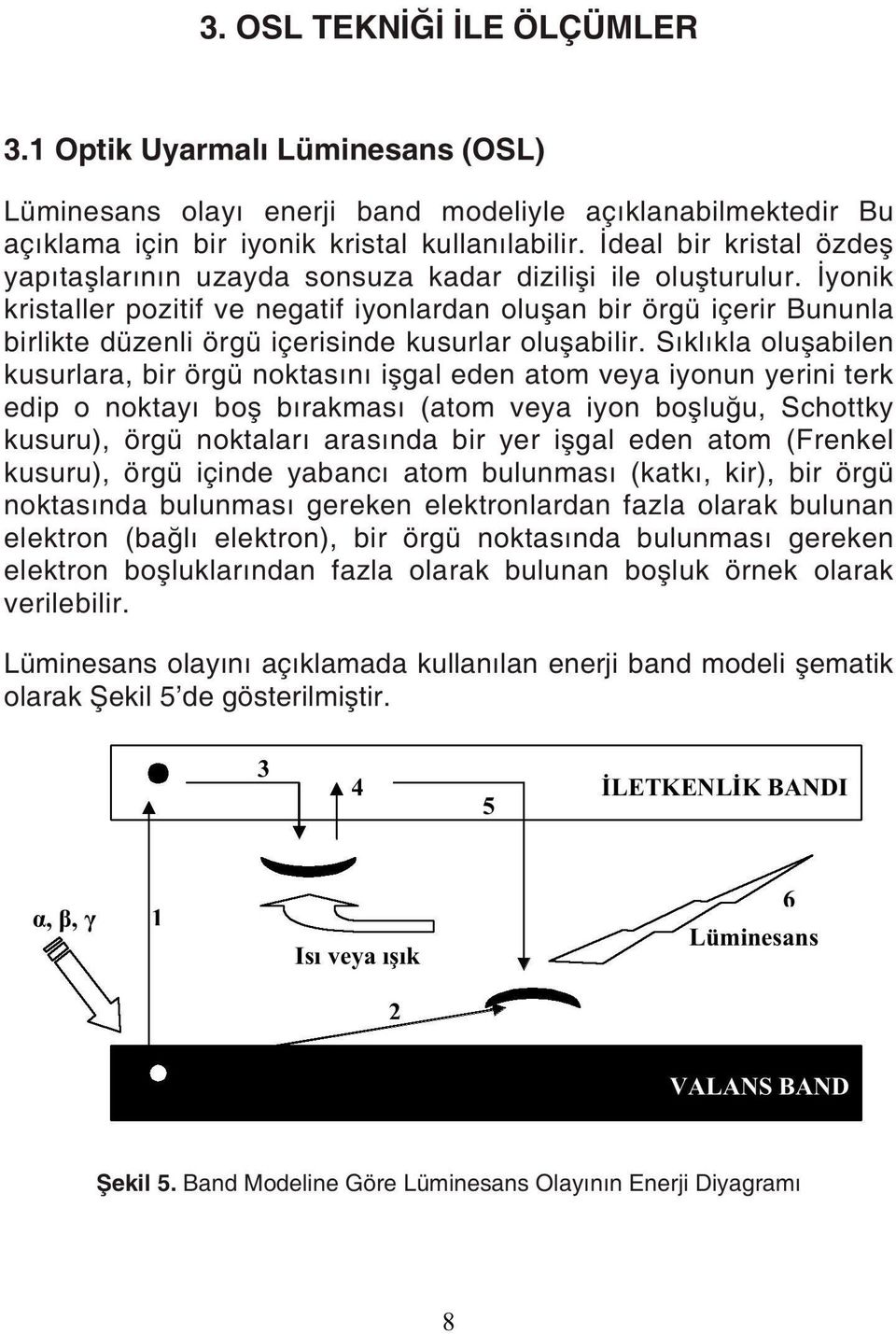 İyonik kristaller pozitif ve negatif iyonlardan oluşan bir örgü içerir Bununla birlikte düzenli örgü içerisinde kusurlar oluşabilir.