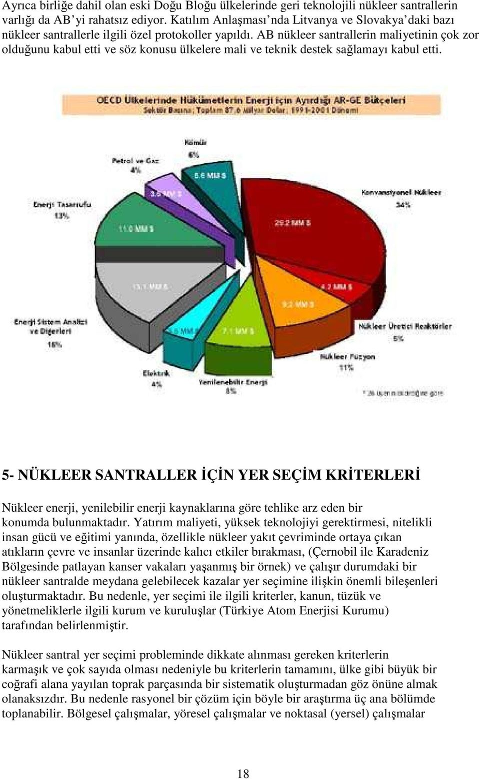 AB nükleer santrallerin maliyetinin çok zor olduğunu kabul etti ve söz konusu ülkelere mali ve teknik destek sağlamayı kabul etti.