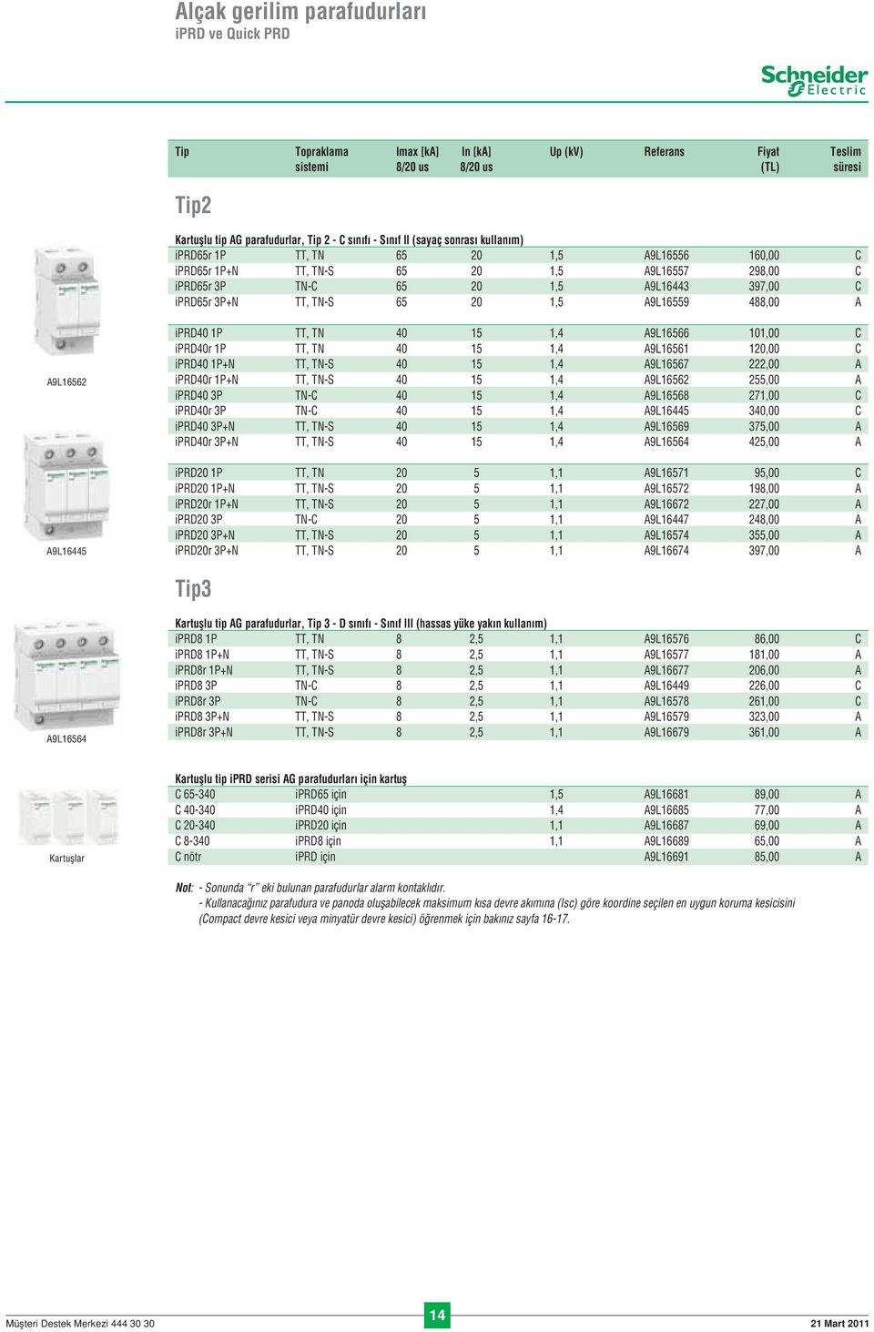 20 1,5 A9L16559 488,00 A A9L16562 A9L16445 iprd40 1P TT, TN 40 15 1,4 A9L16566 101,00 C iprd40r 1P TT, TN 40 15 1,4 A9L16561 120,00 C iprd40 1P+N TT, TN-S 40 15 1,4 A9L16567 222,00 A iprd40r 1P+N TT,