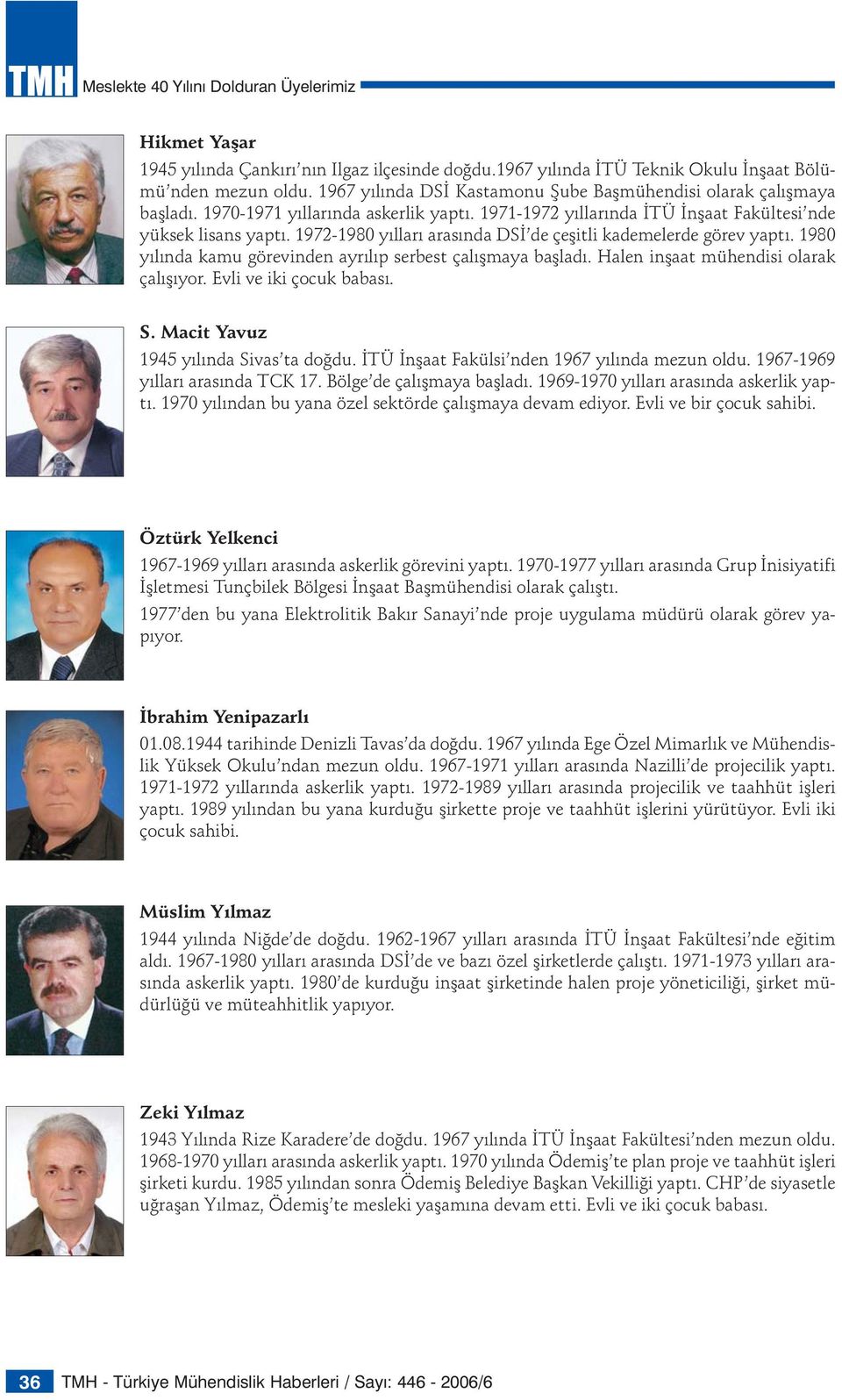 1972-1980 yılları arasında DSİ de çeşitli kademelerde görev yaptı. 1980 yılında kamu görevinden ayrılıp serbest çalışmaya başladı. Halen inşaat mühendisi olarak çalışıyor. Evli ve iki çocuk babası. S.