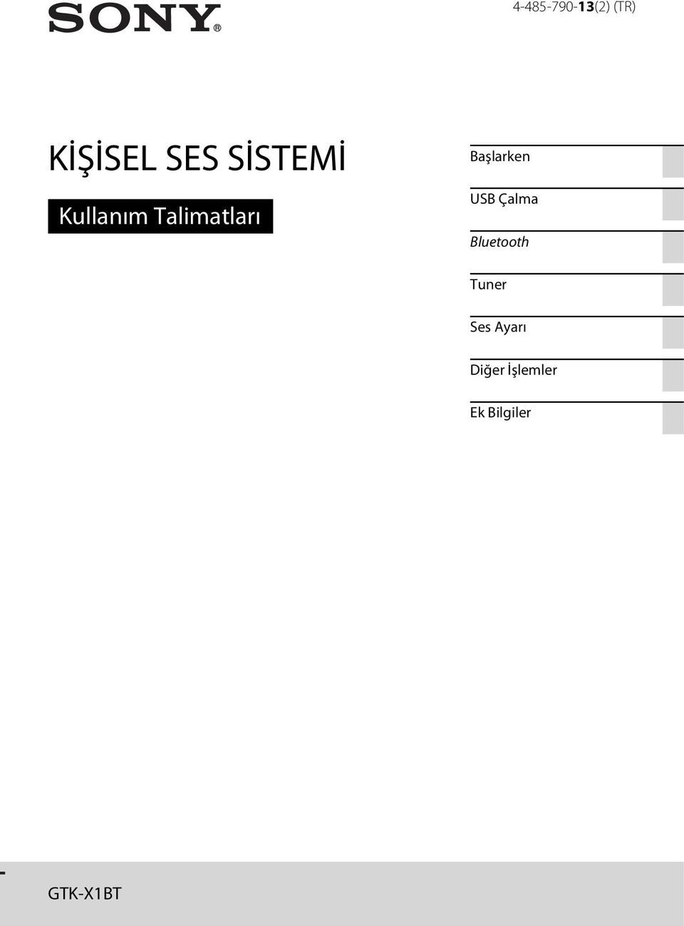 Başlarken USB Çalma Bluetooth Tuner