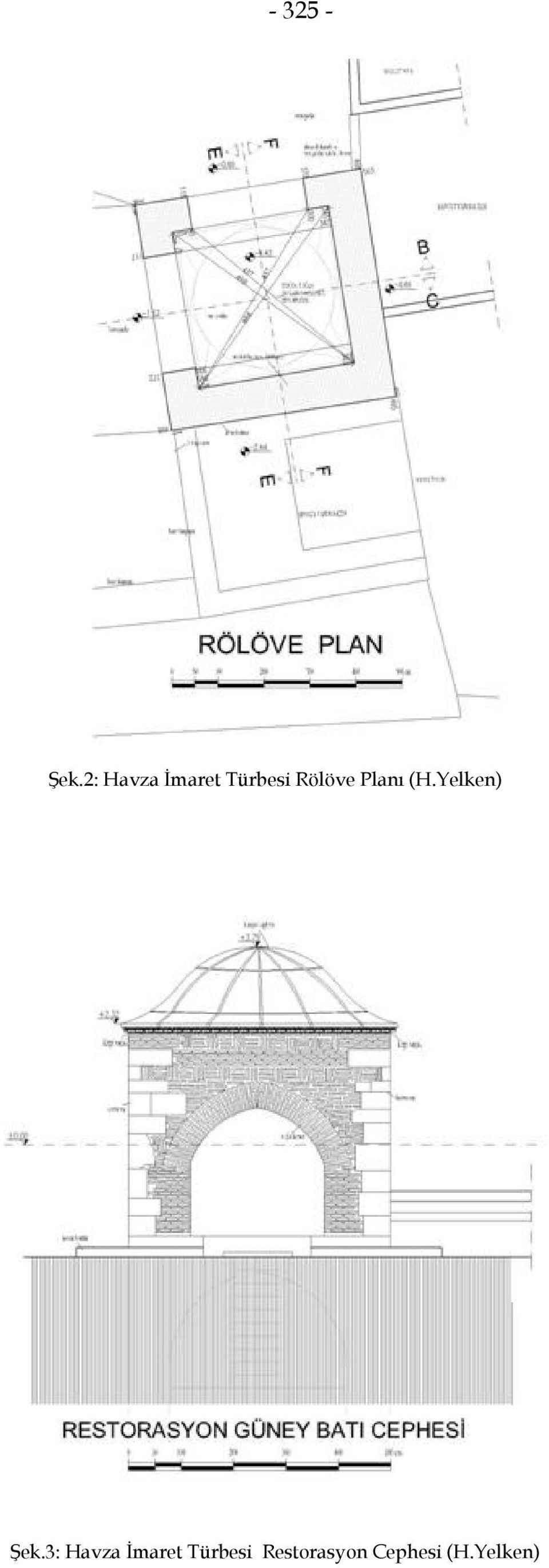 Rölöve Planı (H.Yelken) Şek.