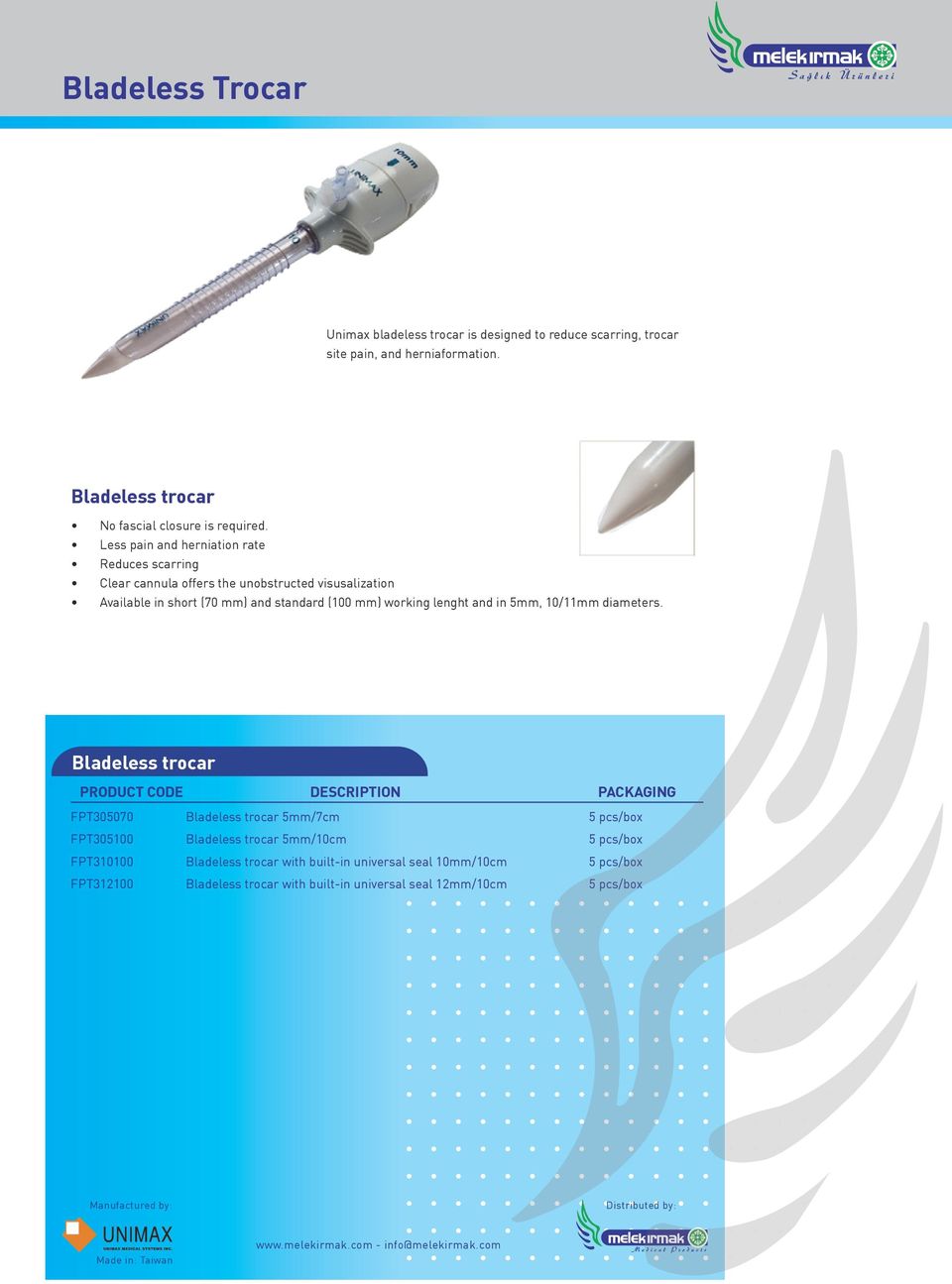 lenght and in 5mm, 10/11mm diameters.