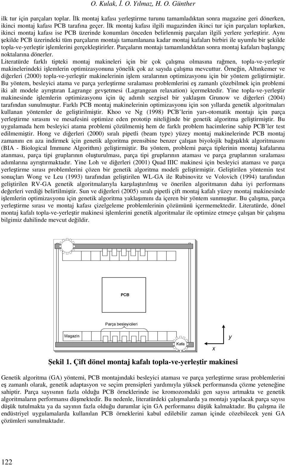 Aynı şekilde PCB üzerindeki tüm parçaların montajı tamamlanana kadar montaj kafaları birbiri ile uyumlu bir şekilde topla-ve-yerleştir işlemlerini gerçekleştirirler.