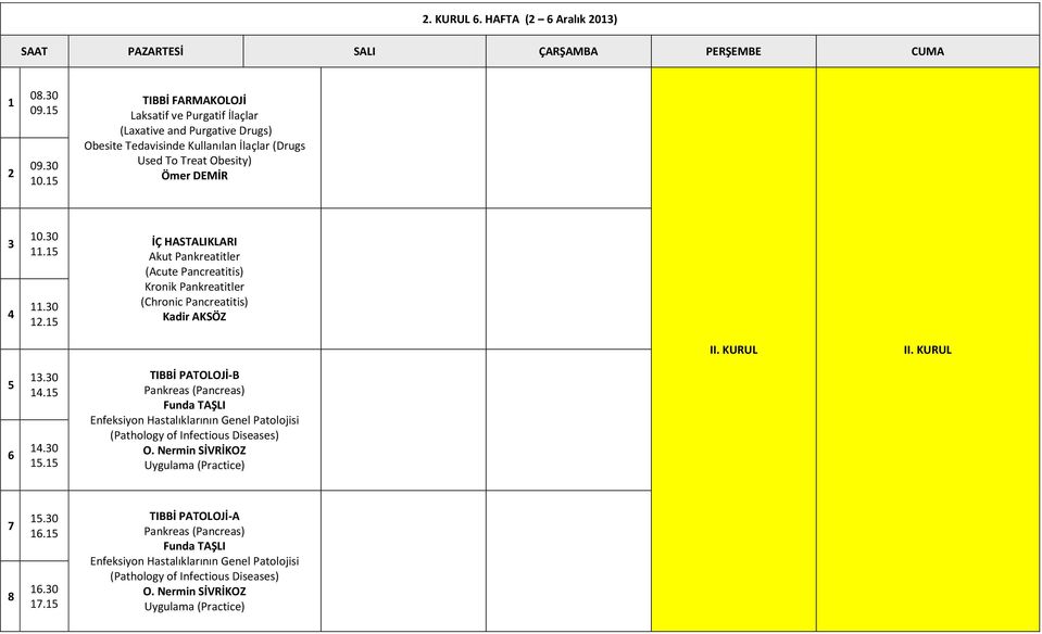 0. Akut Pankreatitler (Acute Pancreatitis) Kronik Pankreatitler (Chronic Pancreatitis) Kadir AKSÖZ II. KURUL II. KURUL.0..0. -B Pankreas (Pancreas) Enfeksiyon Hastalıklarının Genel Patolojisi (Pathology of Infectious Diseases) Uygulama (Practice).