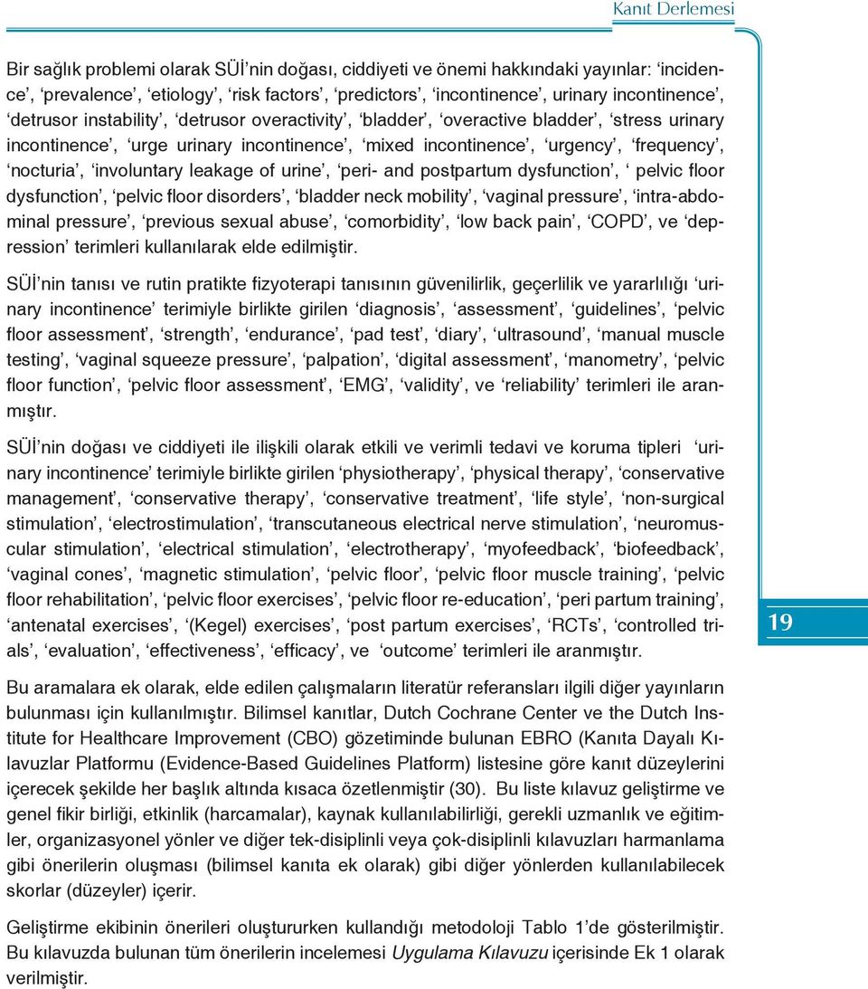 of urine, peri- and postpartum dysfunction, pelvic floor dysfunction, pelvic floor disorders, bladder neck mobility, vaginal pressure, intra-abdominal pressure, previous sexual abuse, comorbidity,