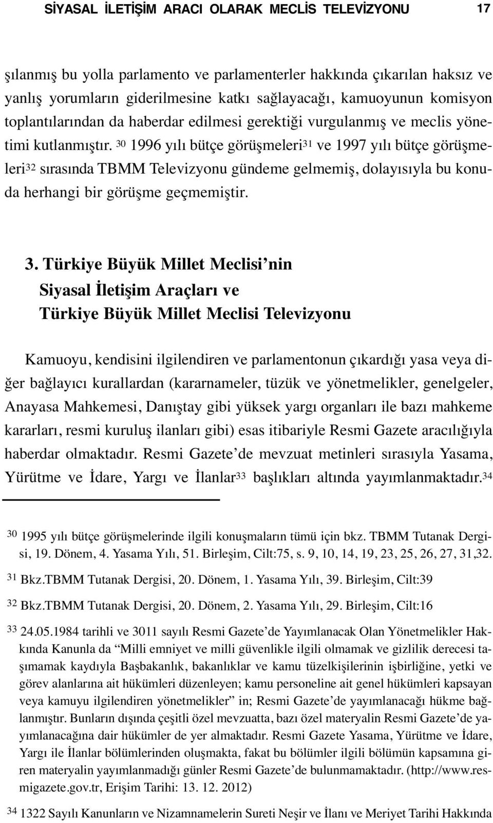 30 1996 yılı bütçe görüşmeleri 31