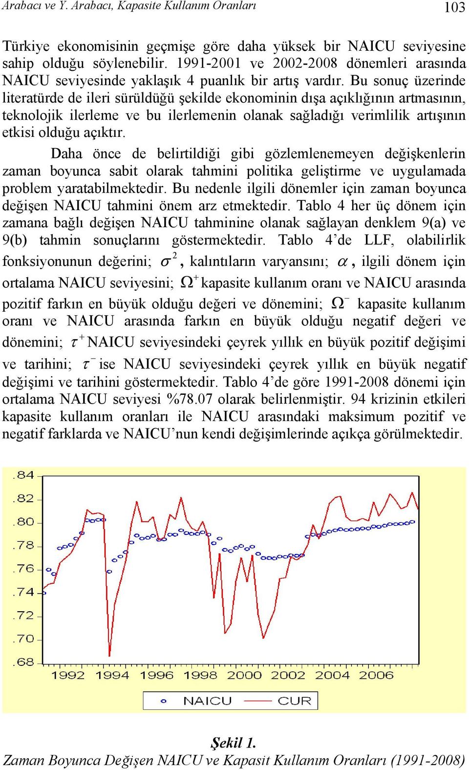 Bu sonuç üzerinde literatürde de ileri sürüldüğü şekilde ekonominin dışa açıklığının artmasının, teknolojik ilerleme ve bu ilerlemenin olanak sağladığı verimlilik artışının etkisi olduğu açıktır.