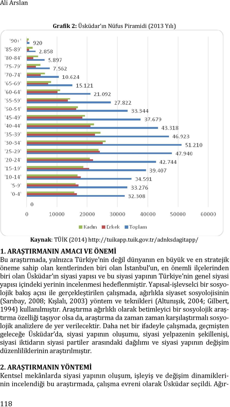 ın siyasi yapısı ve bu siyasi yapının Türkiye nin genel siyasi yapısı içindeki yerinin incelenmesi hedeflenmiştir.