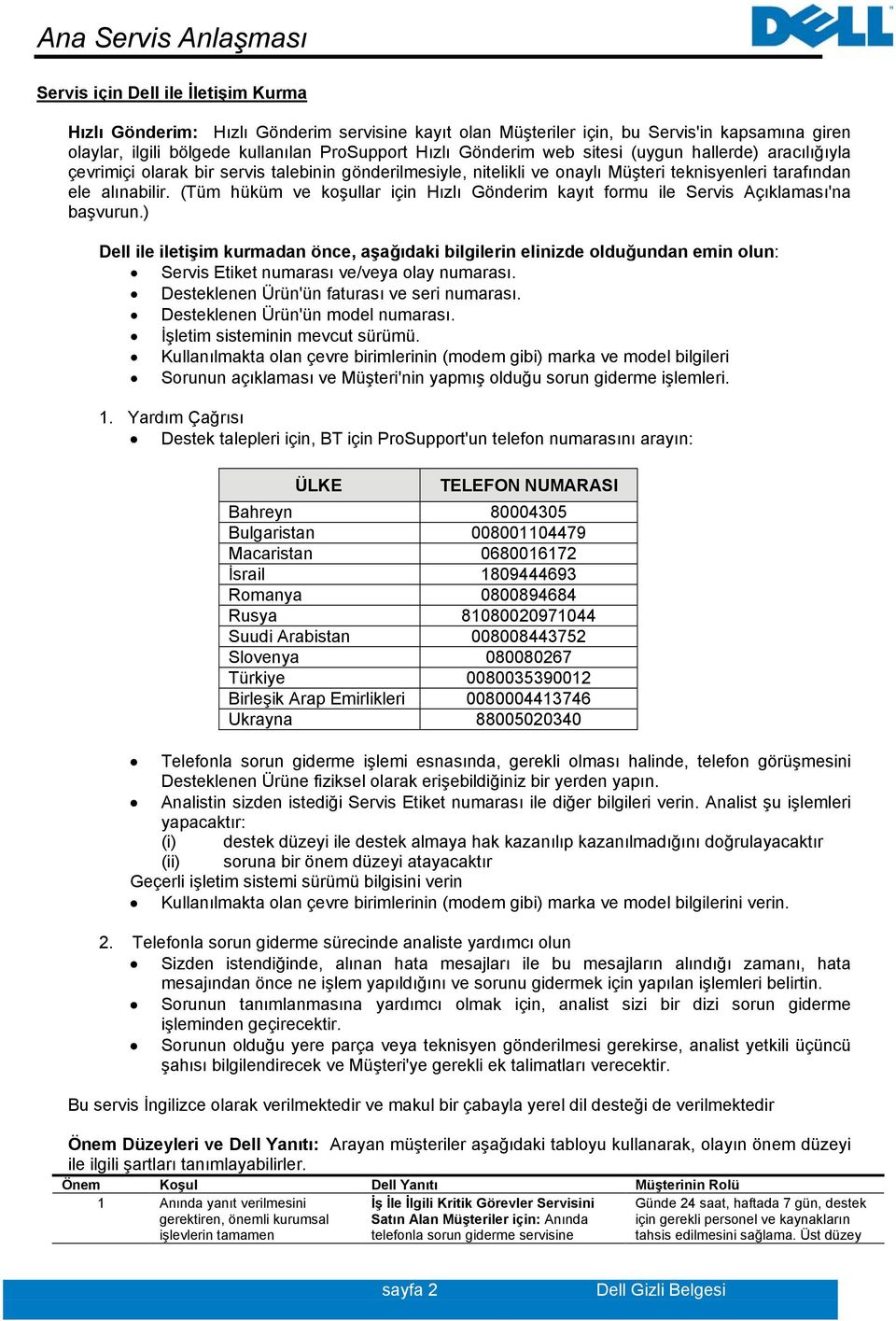 (Tüm hüküm ve koşullar için Hızlı Gönderim kayıt formu ile Servis Açıklaması'na başvurun.