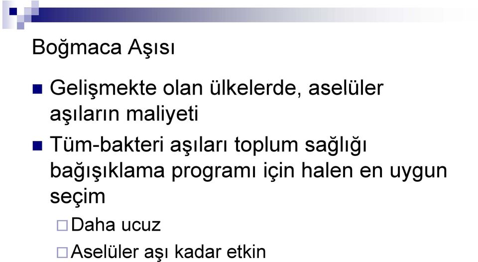 toplum sağlığı ğ bağışıklama programı için