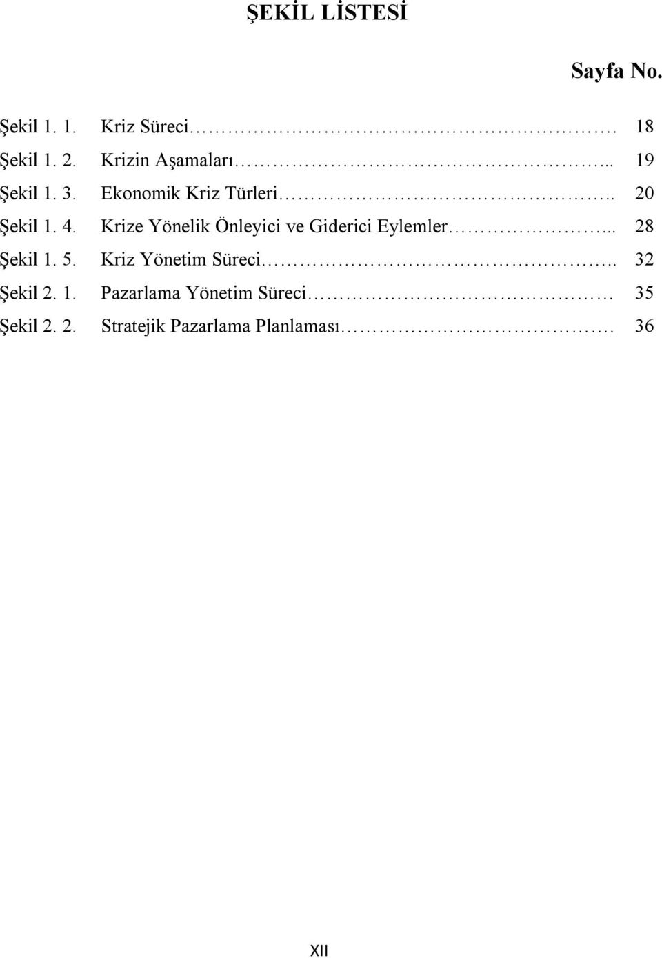 Krize Yönelik Önleyici ve Giderici Eylemler... 28 Şekil 1. 5.