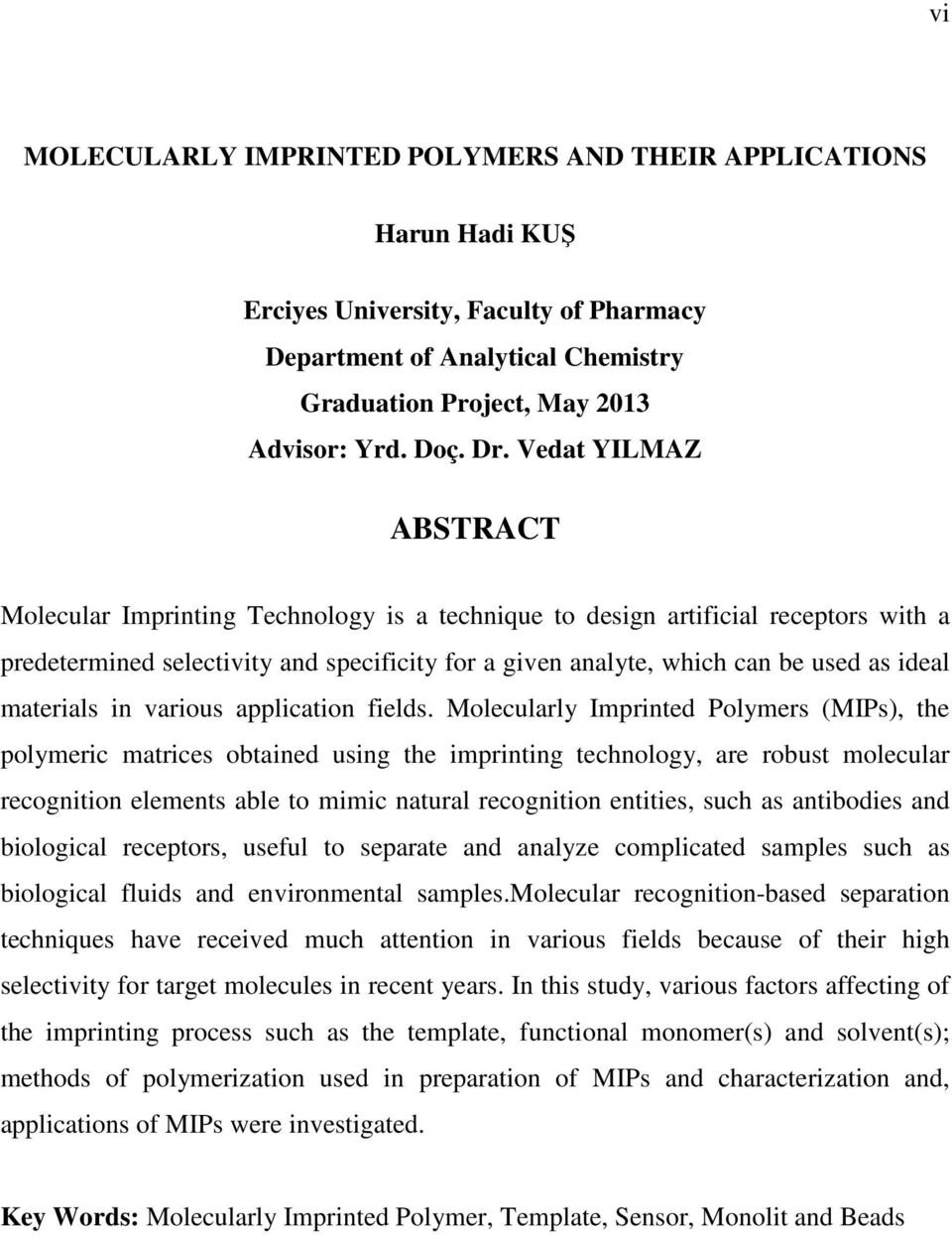 materials in various application fields.