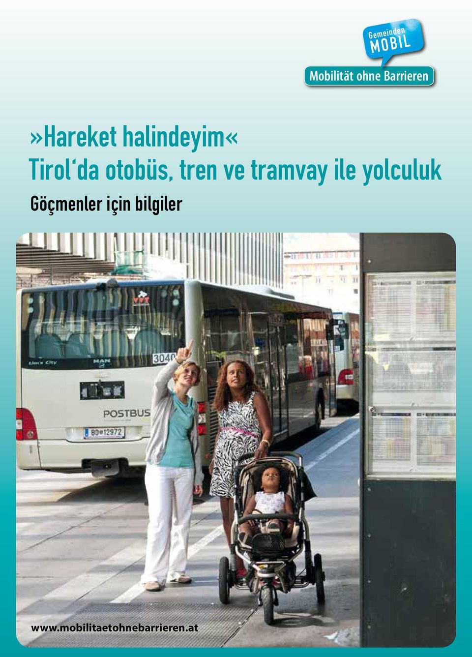 otobüs, tren ve tramvay ile yolculuk