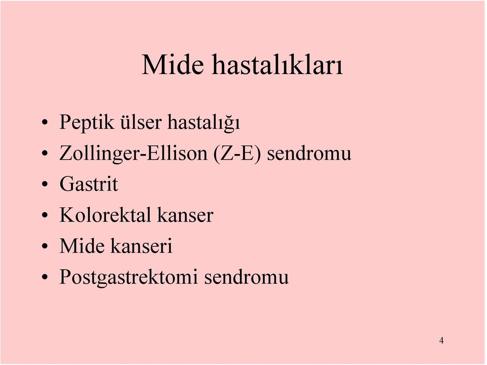 sendromu Gastrit Kolorektal kanser