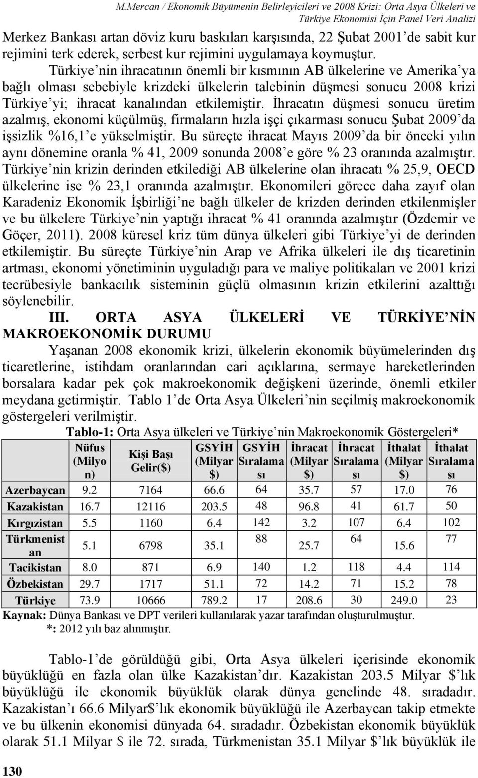 kur rejimini terk ederek, serbest kur rejimini uygulamaya koymuştur.