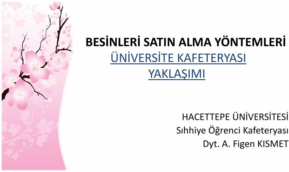 HACETTEPE ÜNİVERSİTESİ Sıhhiye