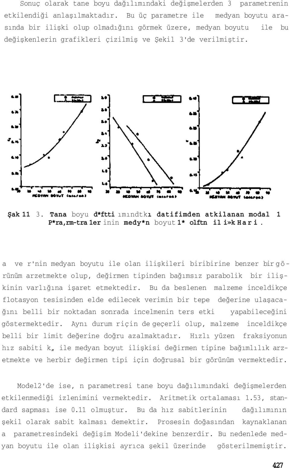 Tana boyu d*ftti ımındtkı datifimden atkilanan modal 1 P*ra,rm-tra 1er inin medy*n boyut 1* olftn il i»k Har i.