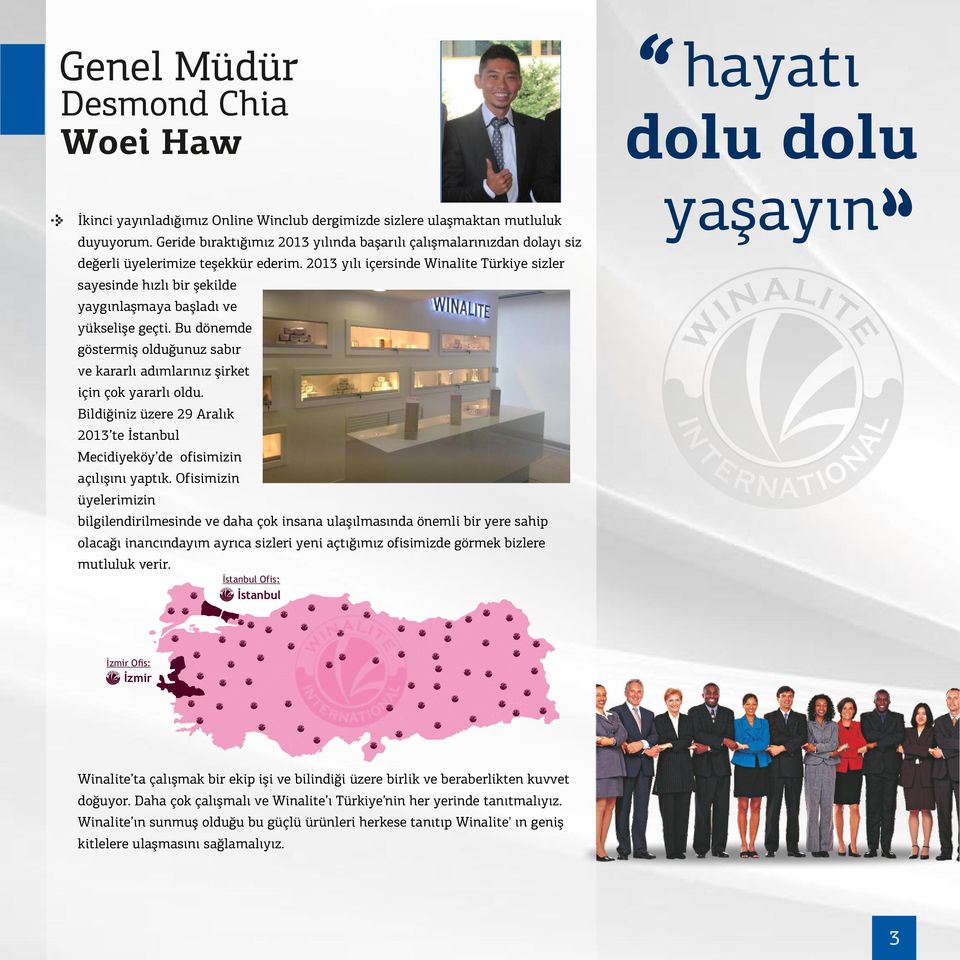 2013 yılı içersinde Winalite Türkiye sizler sayesinde hızlı bir şekilde hayatı dolu dolu yaşayın yaygınlaşmaya başladı ve yükselişe geçti.