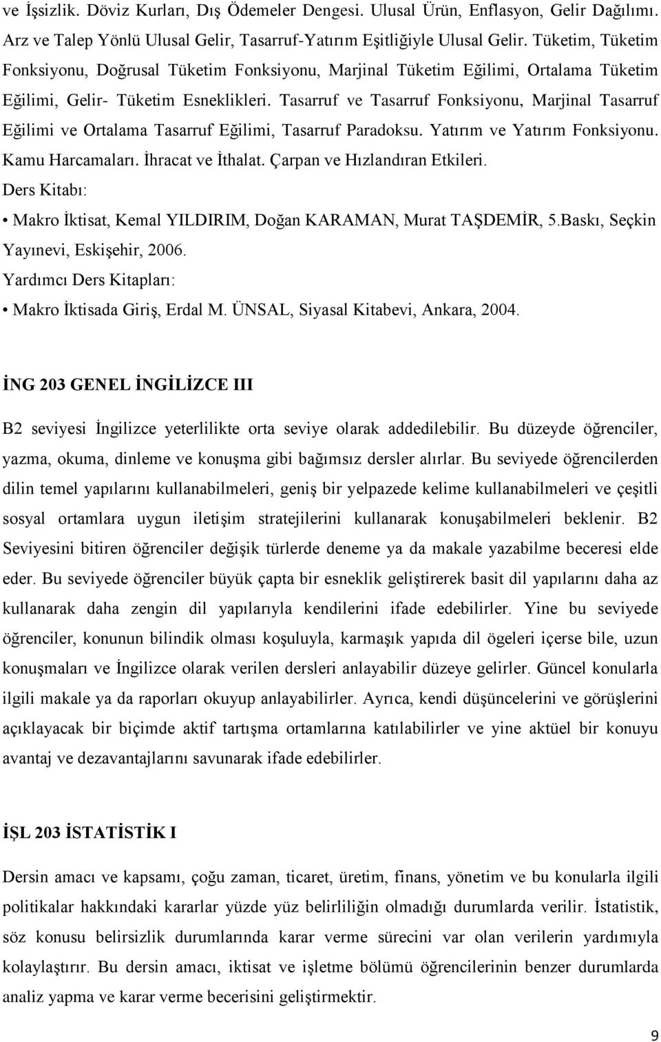 Tasarruf ve Tasarruf Fonksiyonu, Marjinal Tasarruf Eğilimi ve Ortalama Tasarruf Eğilimi, Tasarruf Paradoksu. Yatırım ve Yatırım Fonksiyonu. Kamu Harcamaları. İhracat ve İthalat.